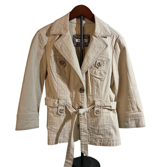 White House Black Market Cotton Jacket - Picture 5 of 8